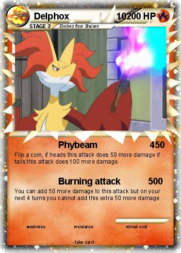 Pokemon Delphox                   10
