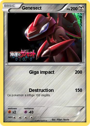 Pokemon Genesect