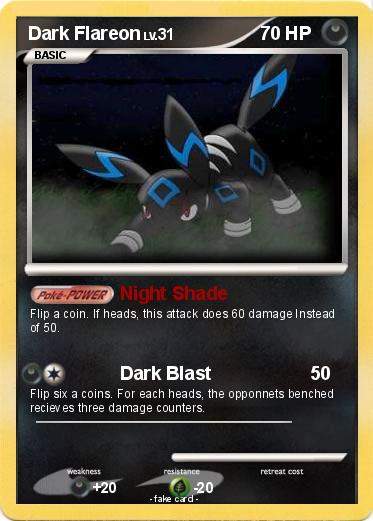 Pokemon Dark Flareon