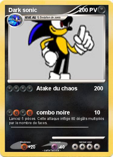 Pokemon Dark sonic