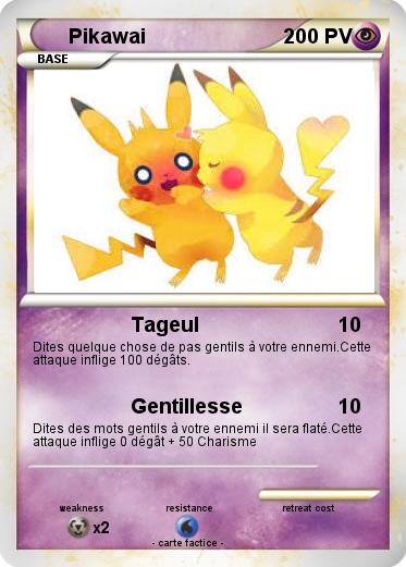 Pokemon Pikawai