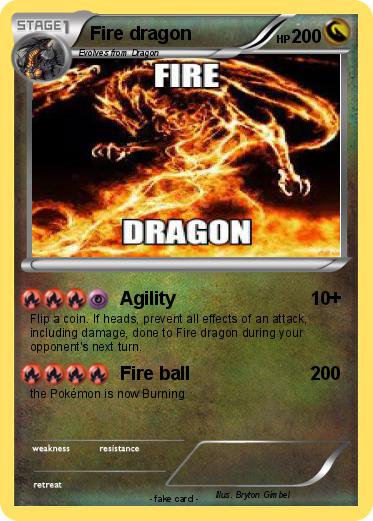 Pokemon Fire dragon