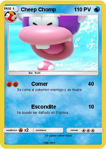 Pokemon Cheep Chomp
