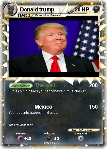 Pokemon Donald trump