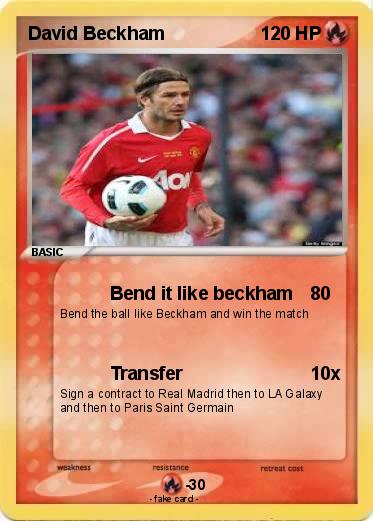 Pokemon David Beckham