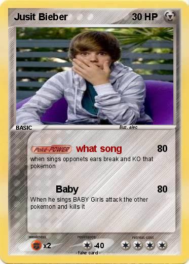 Pokemon Jusit Bieber