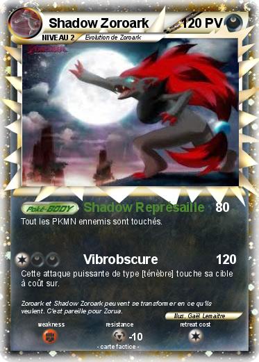 Pokemon Shadow Zoroark