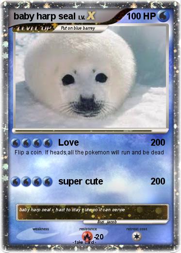 Pokemon baby harp seal