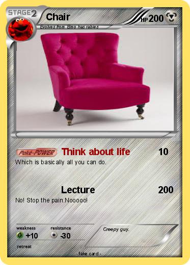 Pokemon Chair