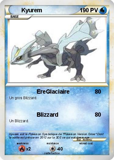 Pokemon Kyurem