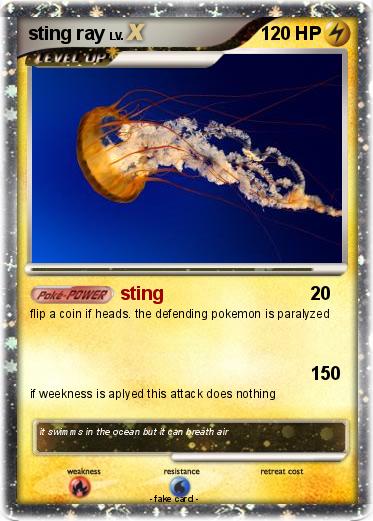 Pokemon sting ray