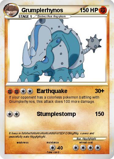 Pokemon Grumplerhynos