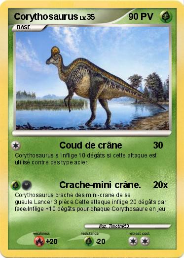 Pokemon Corythosaurus
