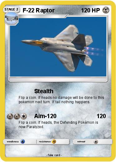 Pokemon F-22 Raptor