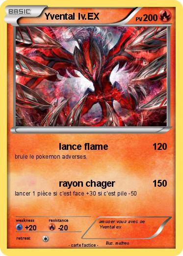 Pokemon Yvental lv.EX