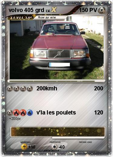 Pokemon volvo 405 grd