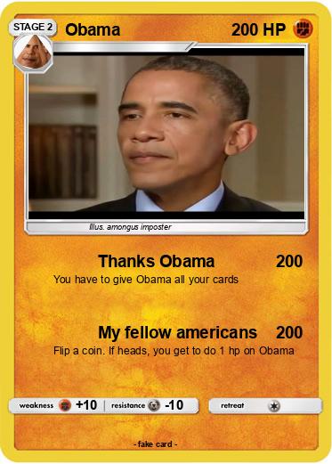 Pokemon Obama