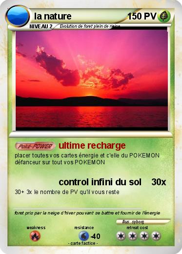 Pokemon la nature