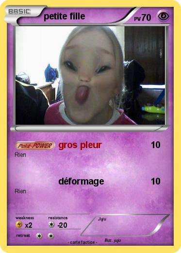 Pokemon petite fille