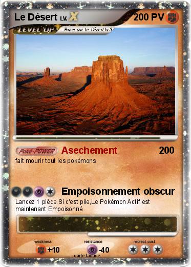 Pokemon Le Désert