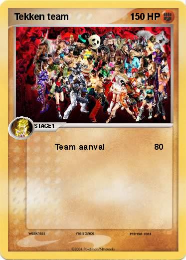 Pokemon Tekken team