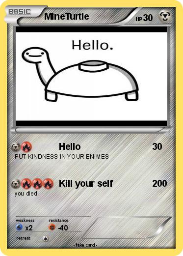 Pokemon MineTurtle