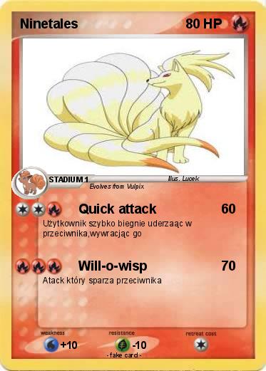 Pokemon Ninetales