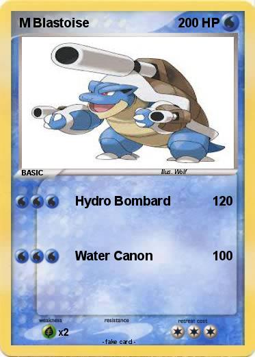 Pokemon M Blastoise