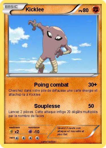 Pokemon Kicklee