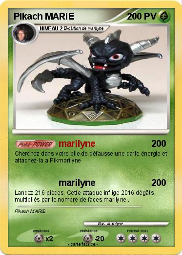 Pokemon Pikach MARIE