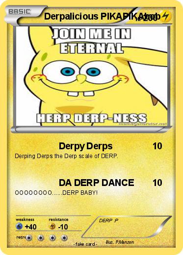 Pokemon Derpalicious PIKAPIKAbob