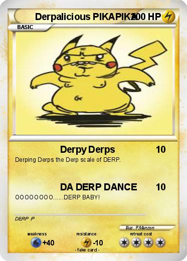 Pokemon Derpalicious PIKAPIKA