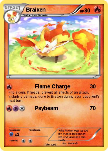 Pokemon Braixen