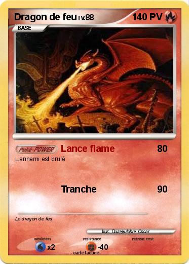 Pokemon Dragon de feu