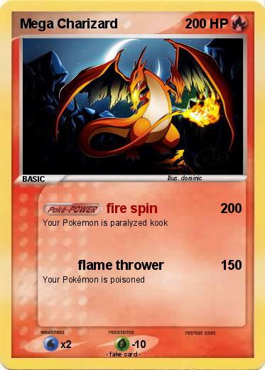 Pokemon Mega Charizard