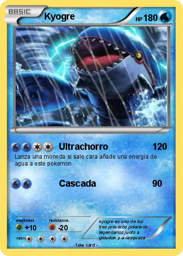 Pokemon Kyogre