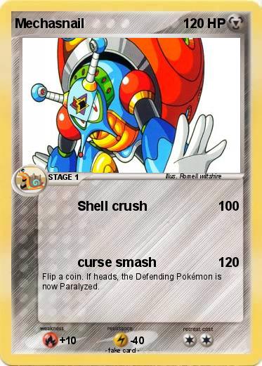 Pokemon Mechasnail