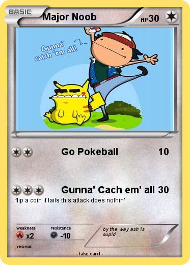Pokemon Major Noob
