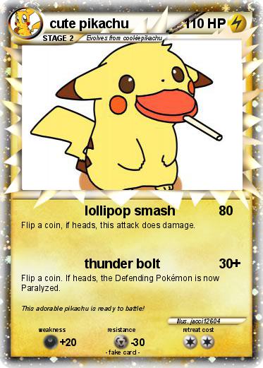 Pokemon cute pikachu