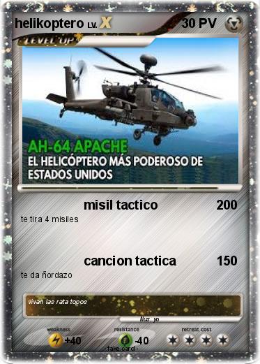 Pokemon helikoptero