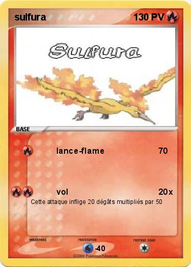 Pokemon sulfura