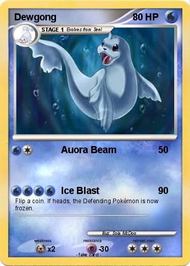 Pokemon Dewgong