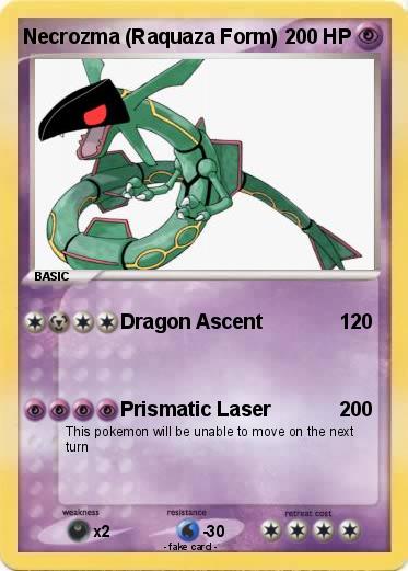 Pokemon Necrozma (Raquaza Form)
