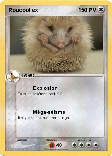 Pokemon Roucool ex