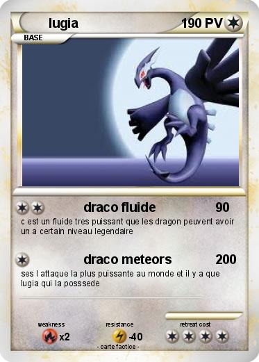 Pokemon lugia