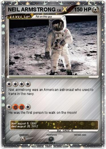 Pokemon NEIL ARMSTRONG