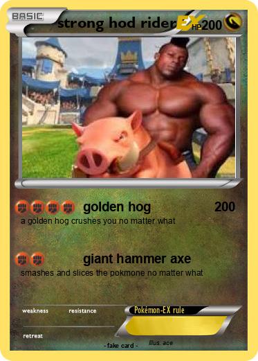 Pokemon strong hod rider