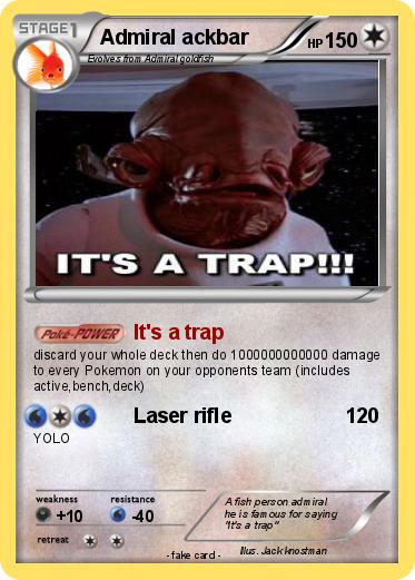Pokemon Admiral ackbar