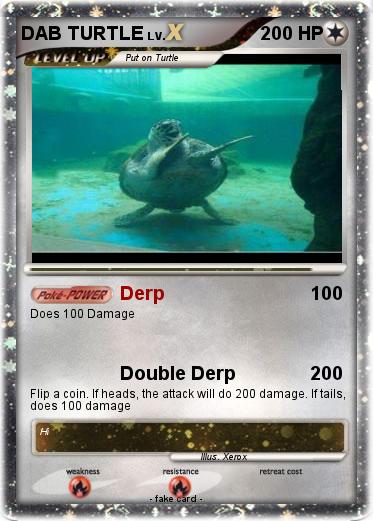 Pokemon DAB TURTLE