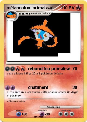 Pokemon mélancolux  primal